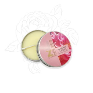 CANDELE DA MASSAGGIO (OLIO DI CACAO E ROSA TEA)