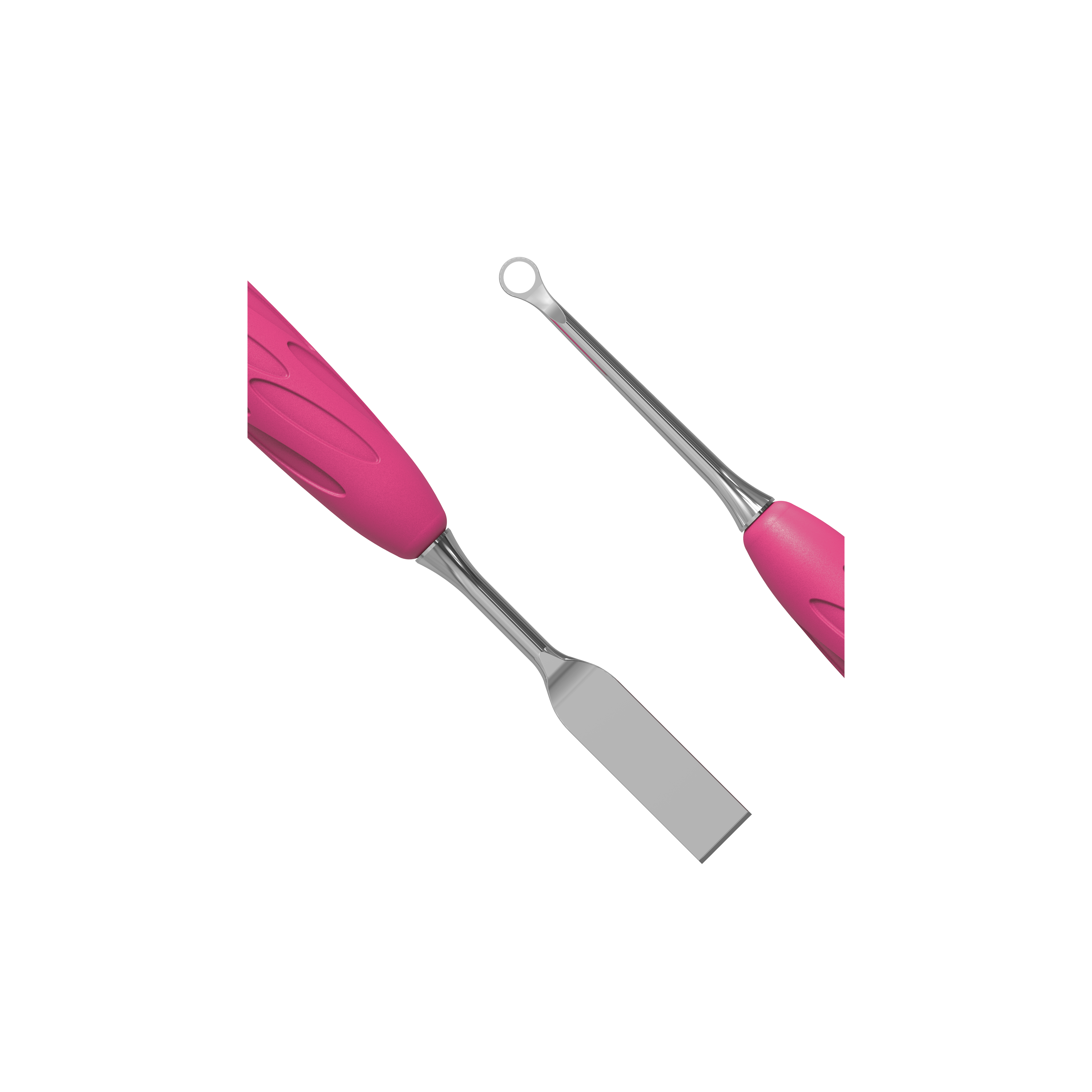 Spatola Per Manicure Con Manico In Silicone "Gummy" UNIQ 11 TYPE 1