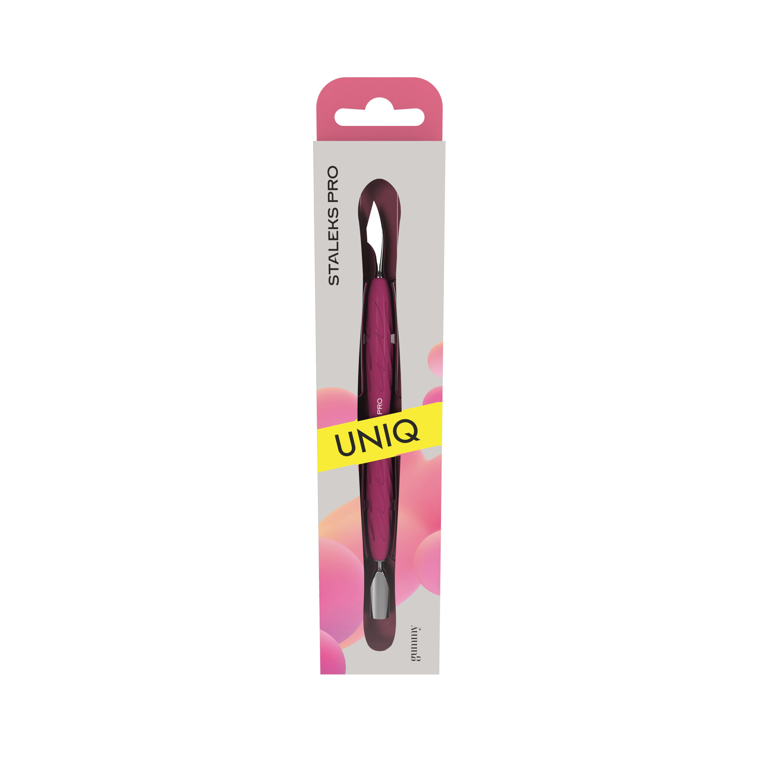 Spatola Per Manicure Con Manico In Silicone "Gummy" UNIQ 10 TYPE 3 - immagine 2
