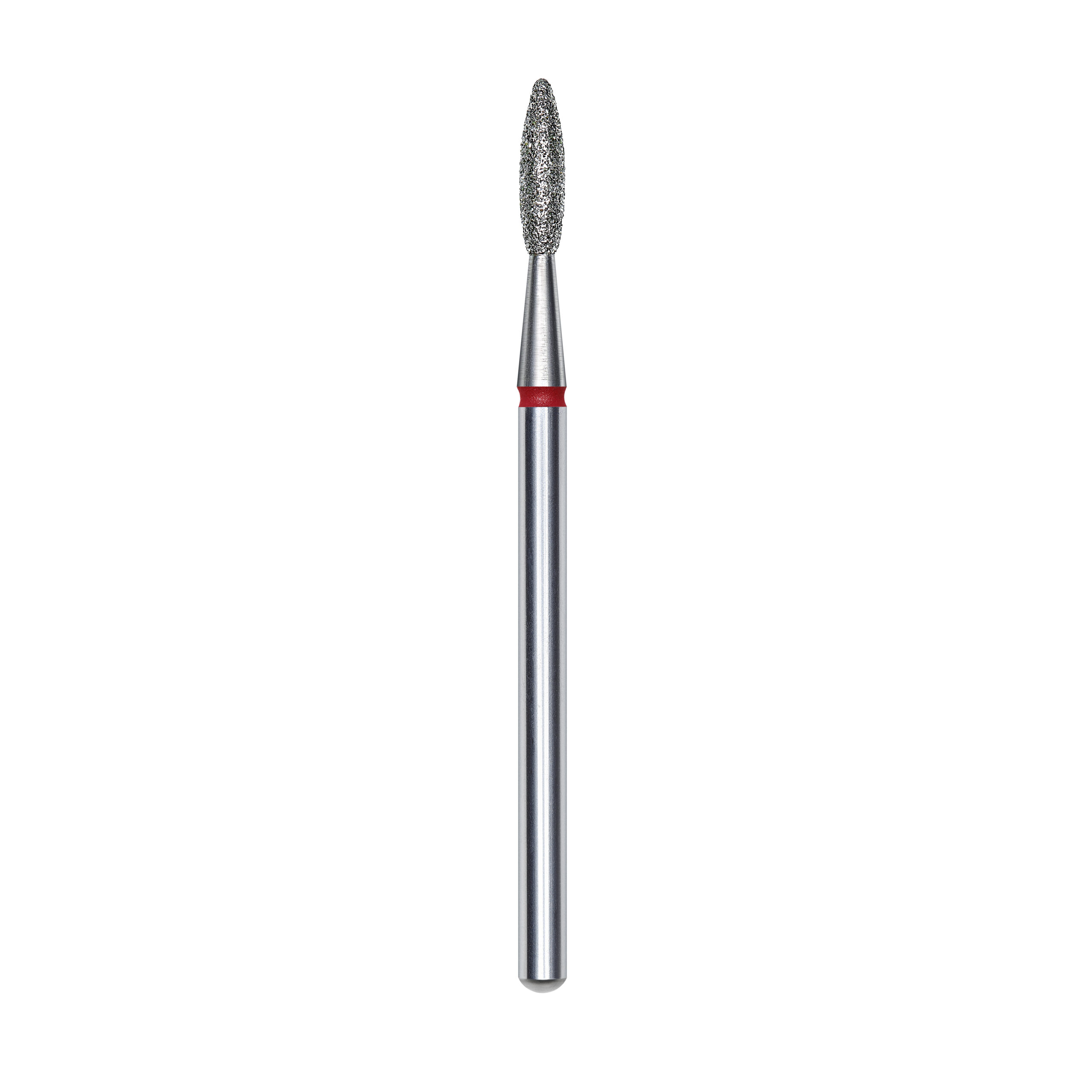 Punta diamantata Fiamma, rosso, diametro 2.1 mm - lunghezza punta 8 mm - Зображення 3
