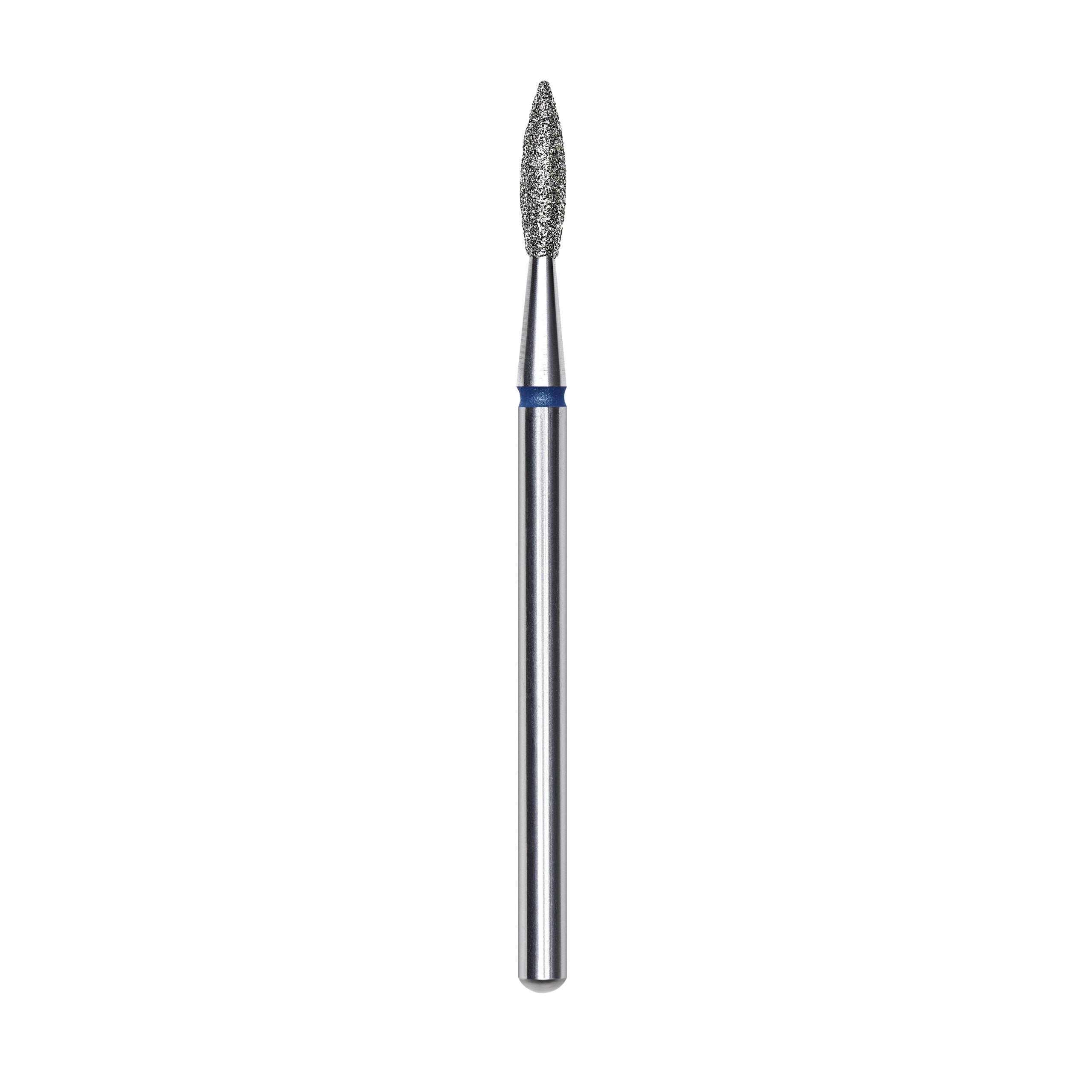 Punta diamantata Fiamma Appuntita, blu, diametro 2.1 mm - lunghezza punta 8 mm - immagine 2