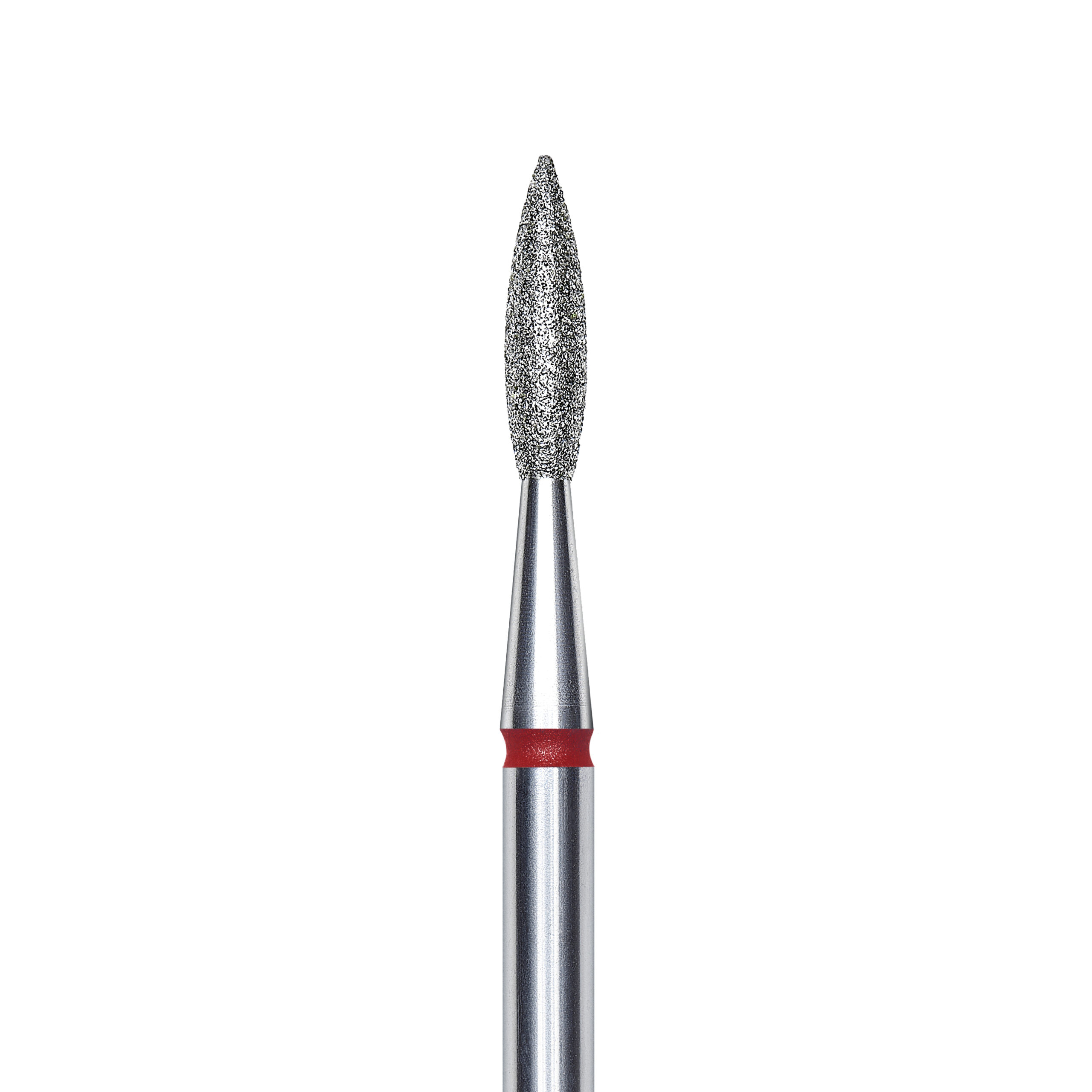 Punta diamantata Fiamma, rosso, diametro 2.1 mm - lunghezza punta 8 mm - immagine 2