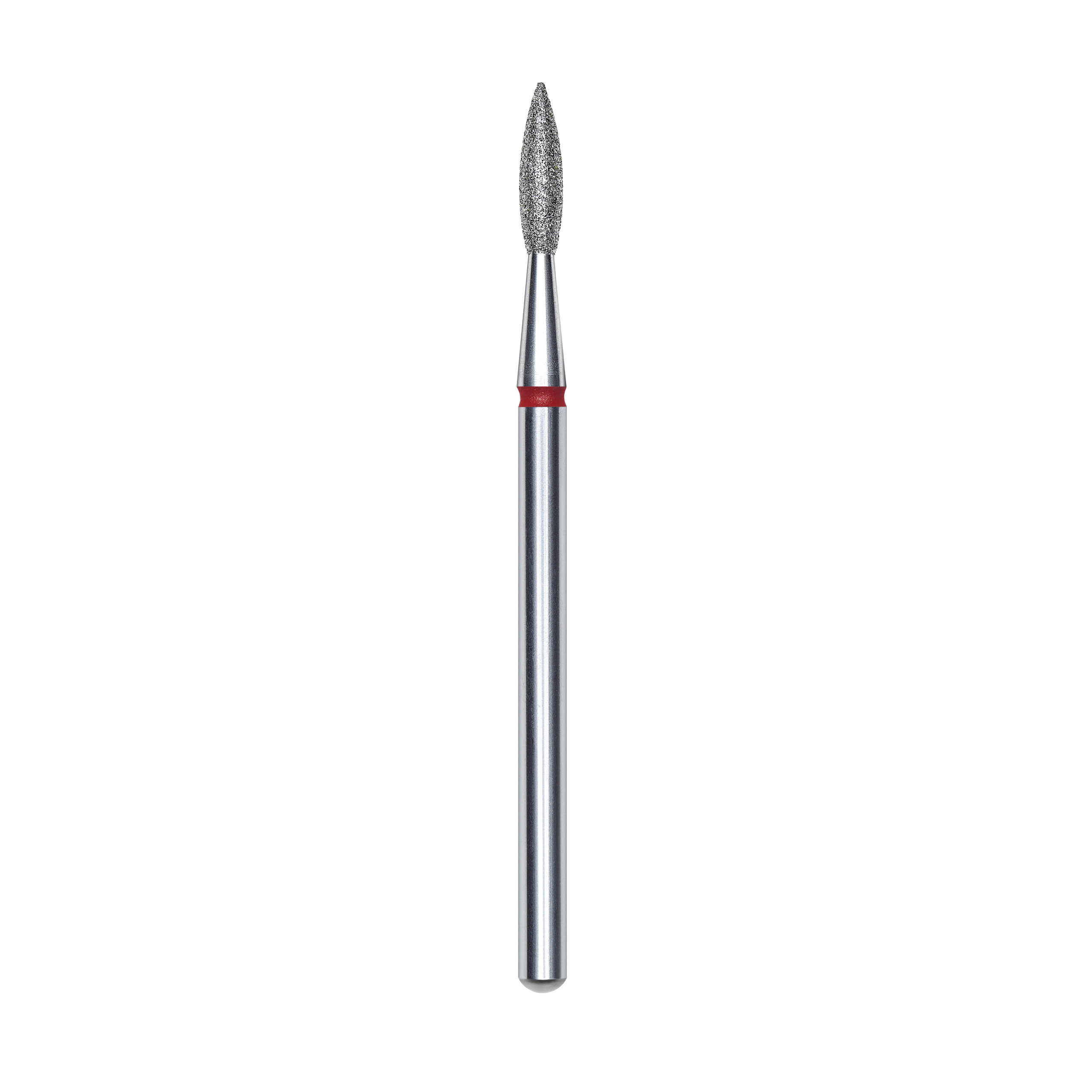 Punta diamantata Fiamma, rosso, diametro 2.1 mm - lunghezza punta 8 mm - immagine 3