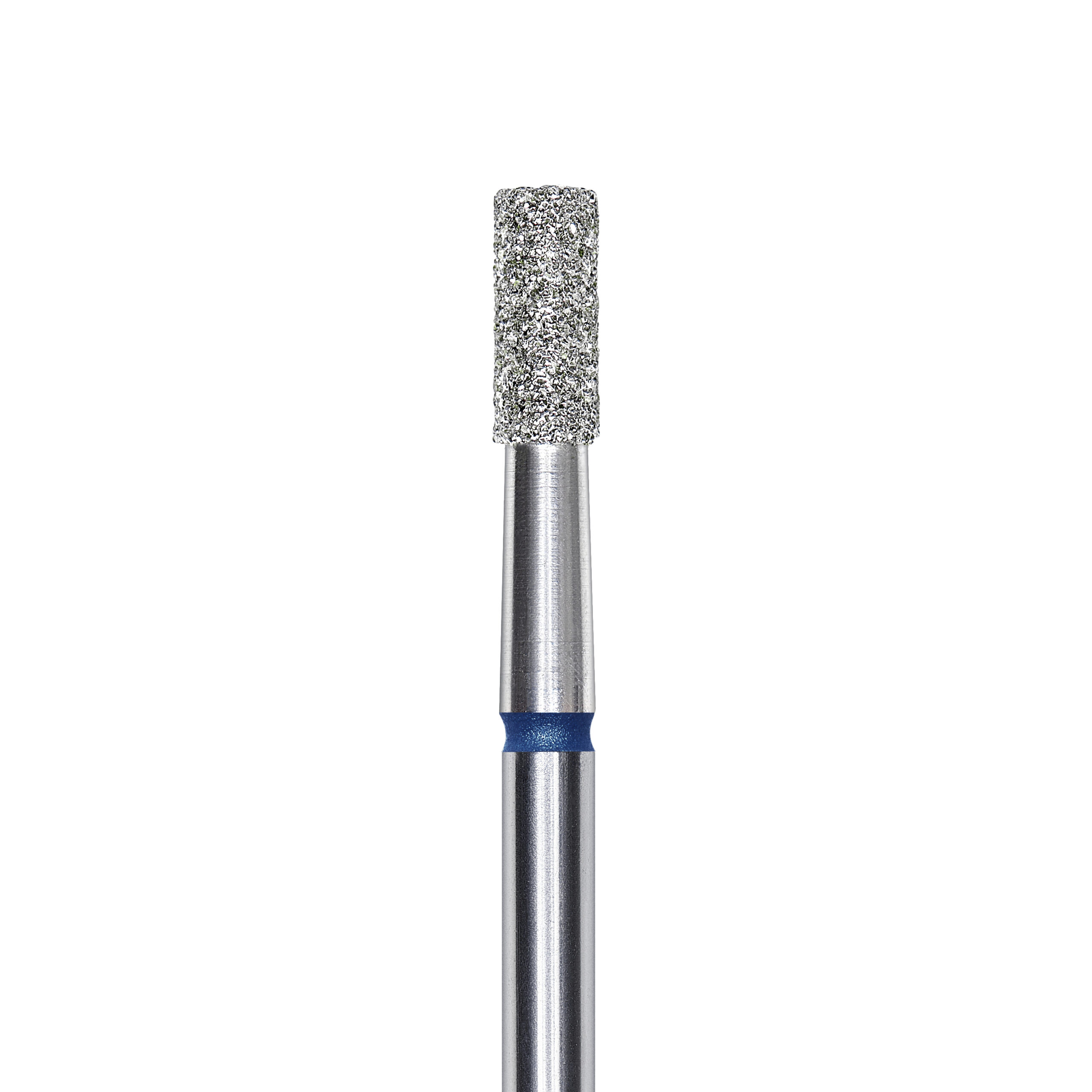 Punta diamantata Cilindro, blu, diametro 2.5 mm - lunghezza punta 6 mm - immagine 2