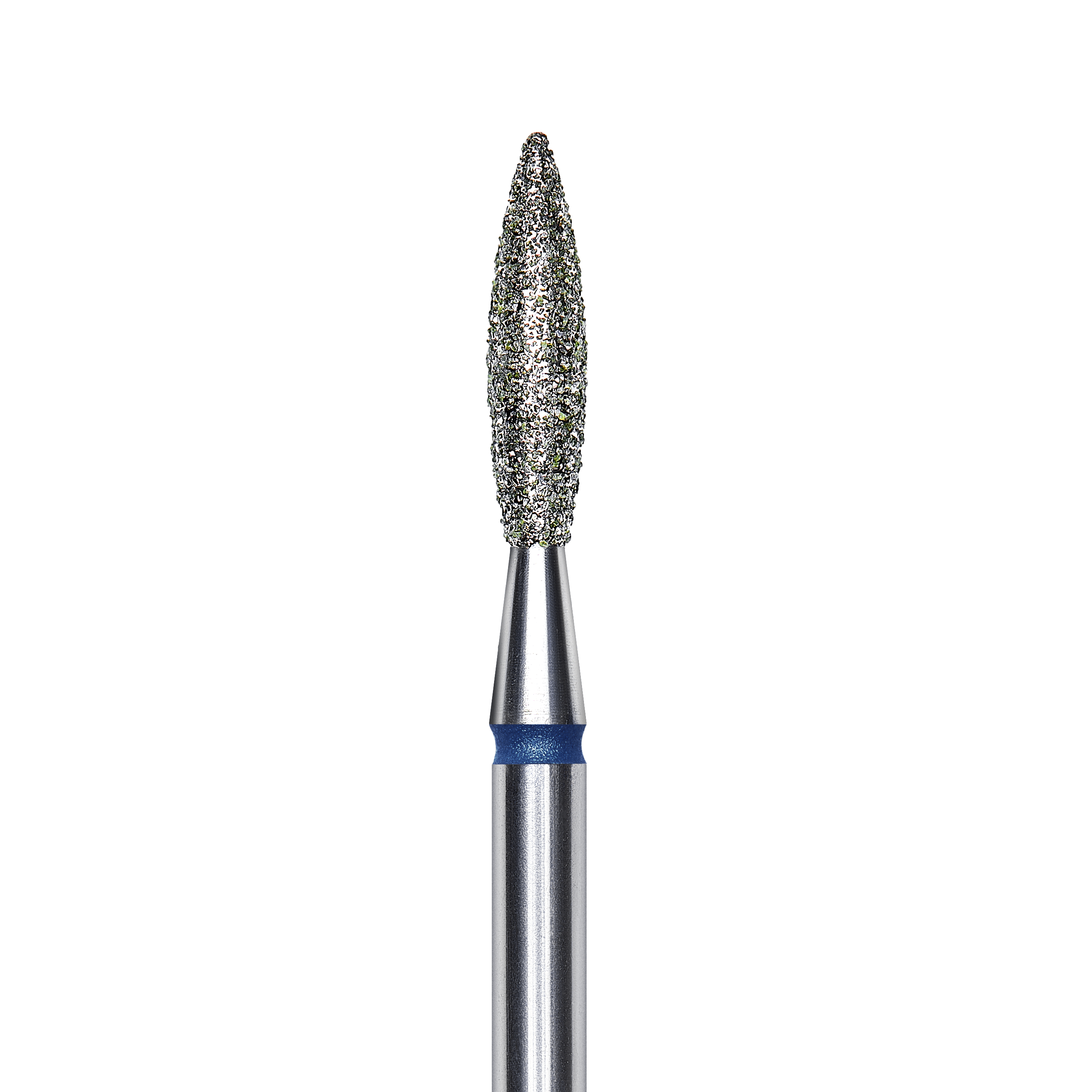 Punta Diamantata Fiamma, Blu, Diametro 2.3 Mm - Lunghezza Punta 10 Mm