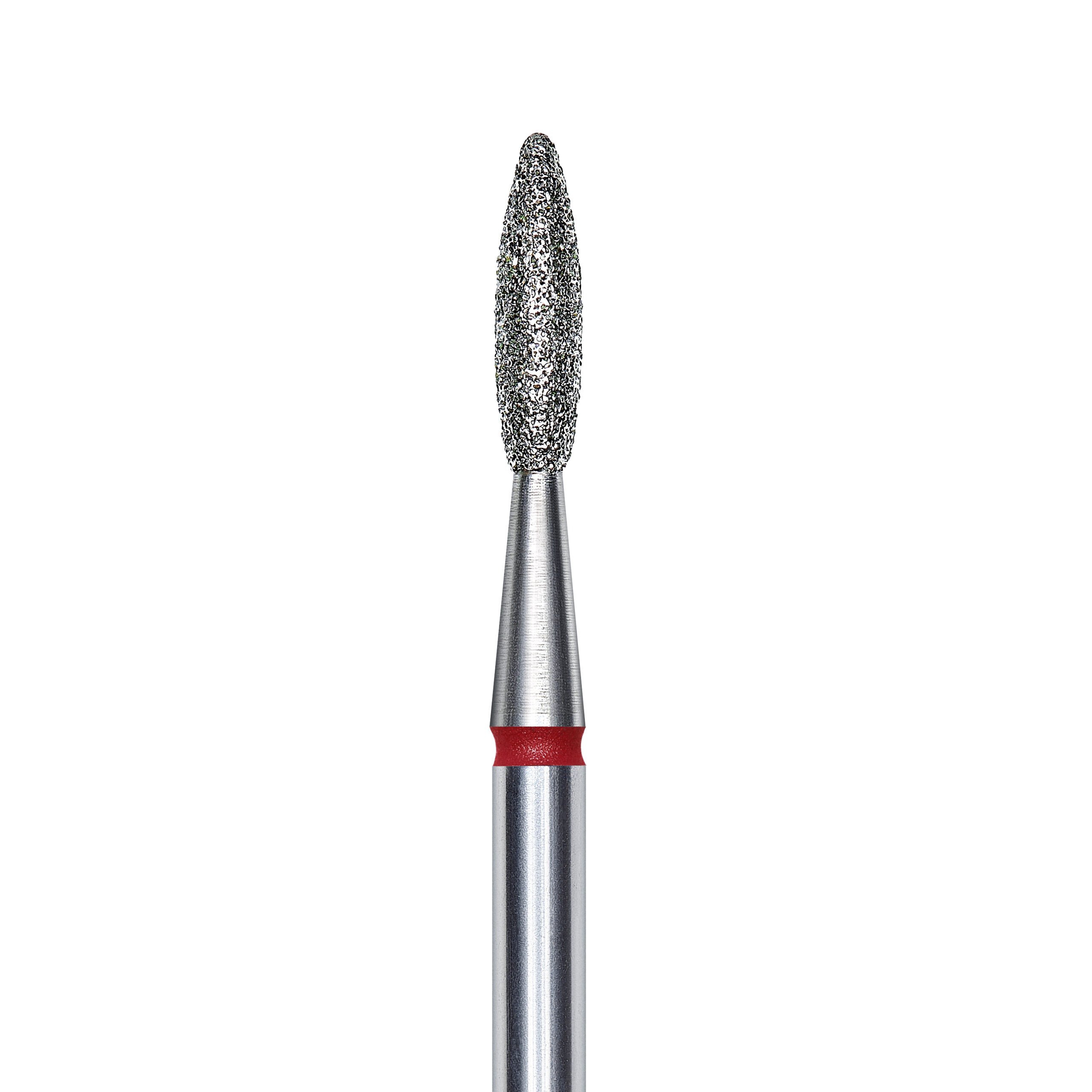 Punta diamantata Fiamma, rosso, diametro 2.1 mm - lunghezza punta 8 mm