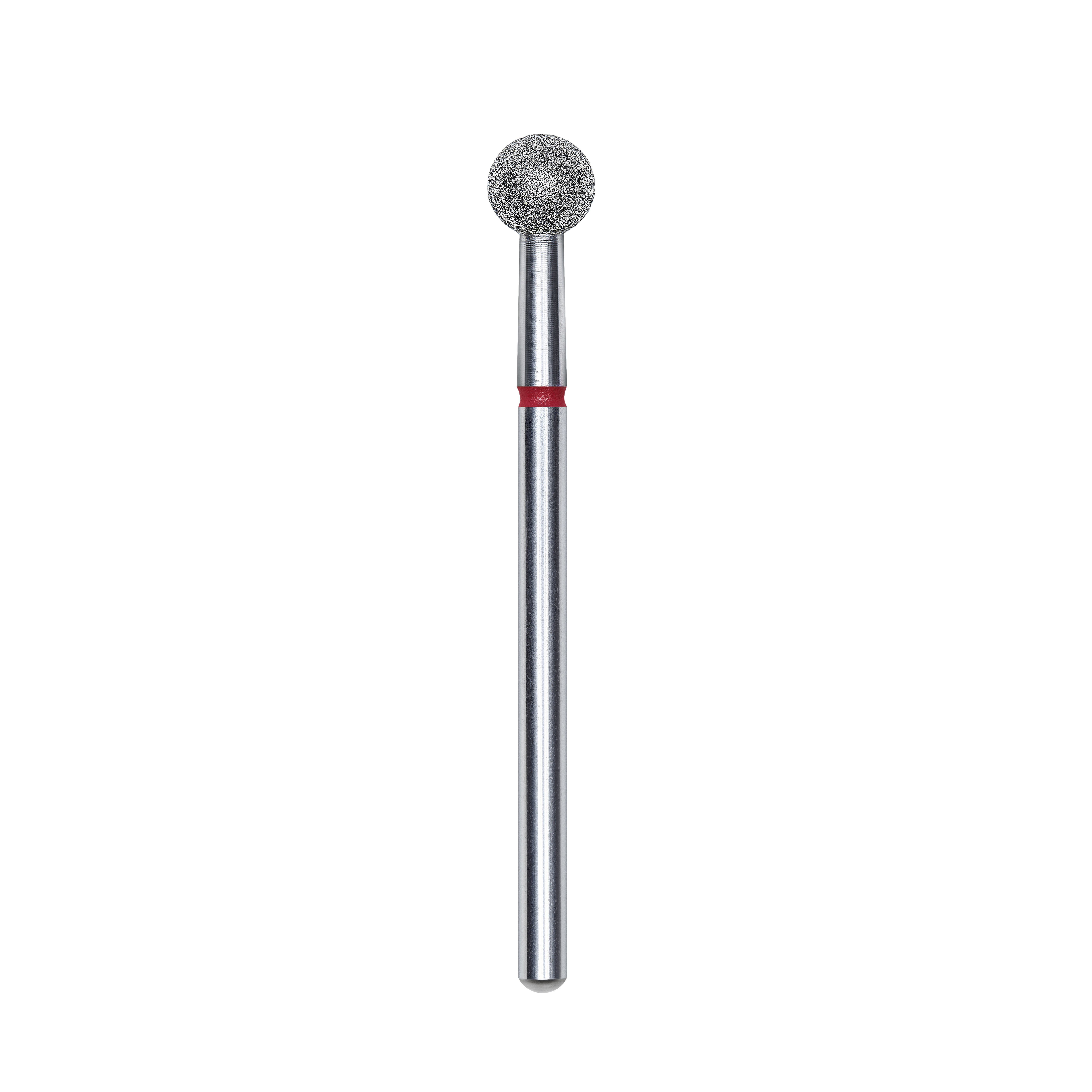 Punta Diamantata A Sfera, Rosso, Diametro Punta 5 Mm - immagine 2