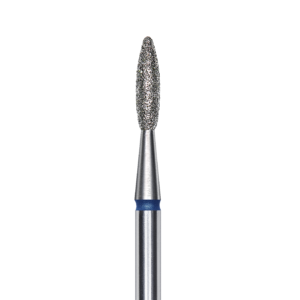 Punta Diamantata Fiamma, Blu, Diametro 2.1 Mm - Lunghezza Punta 8 Mm