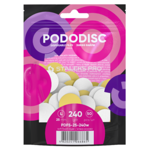 (Lime Di Ricambio Su Base Morbida Per Il Disco Per Pedicure PODODISC STALEKS PRO L (50 Pz)