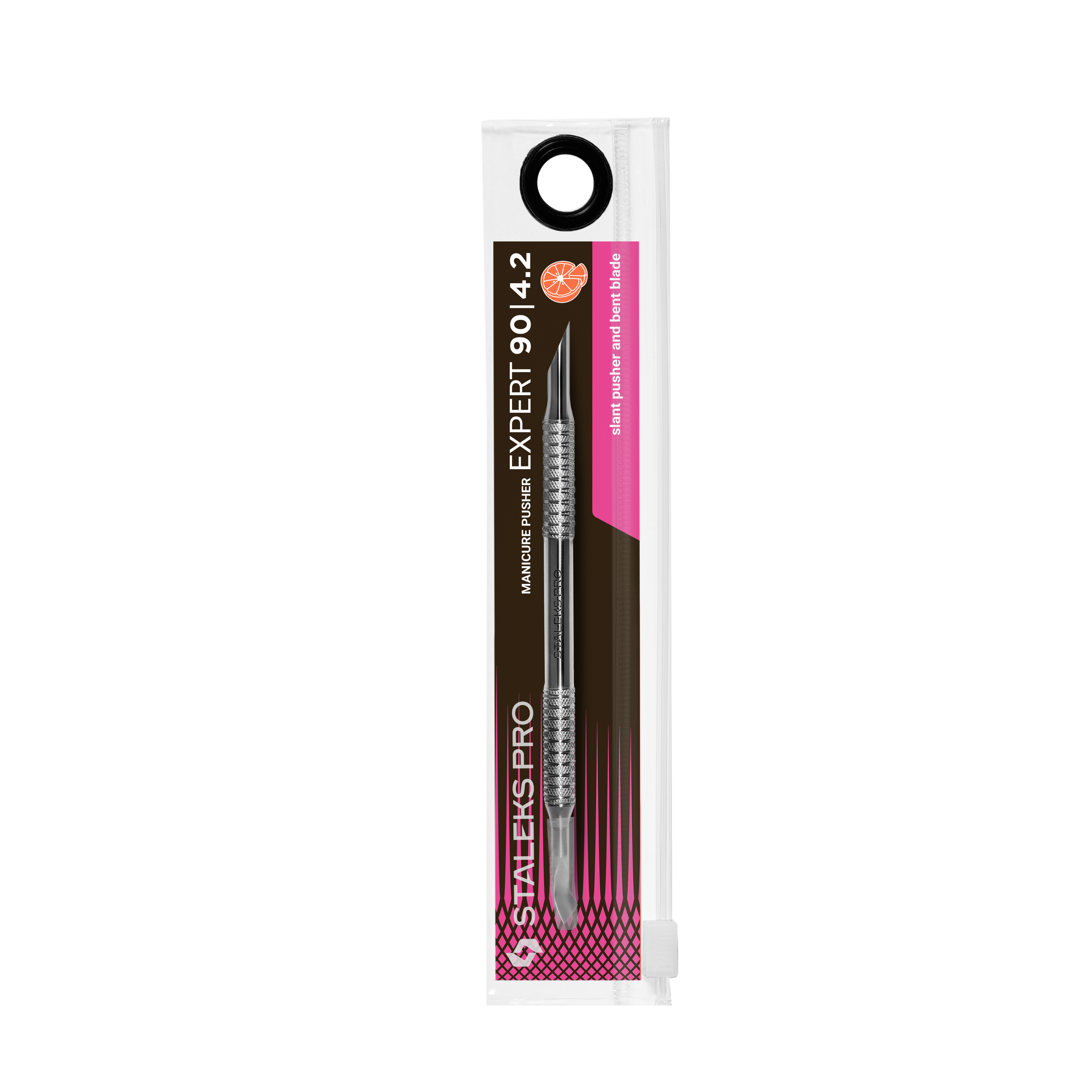 Spatola Per Manicure (Pusher Obliquo + Lama Piegata) EXPERT 90 TYPE 4.2