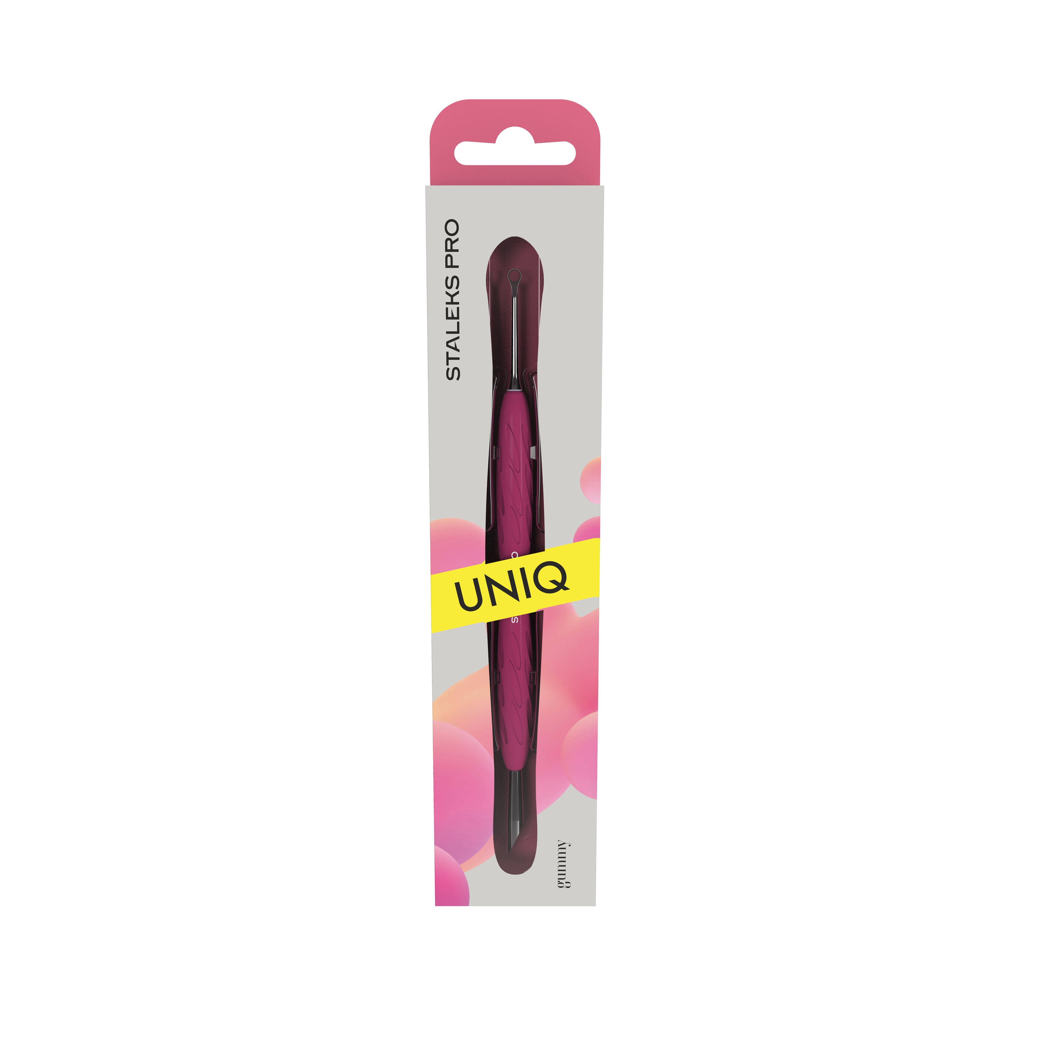 Spatola Per Manicure Con Manico In Silicone "Gummy" UNIQ 11 TYPE 2 - Зображення 2