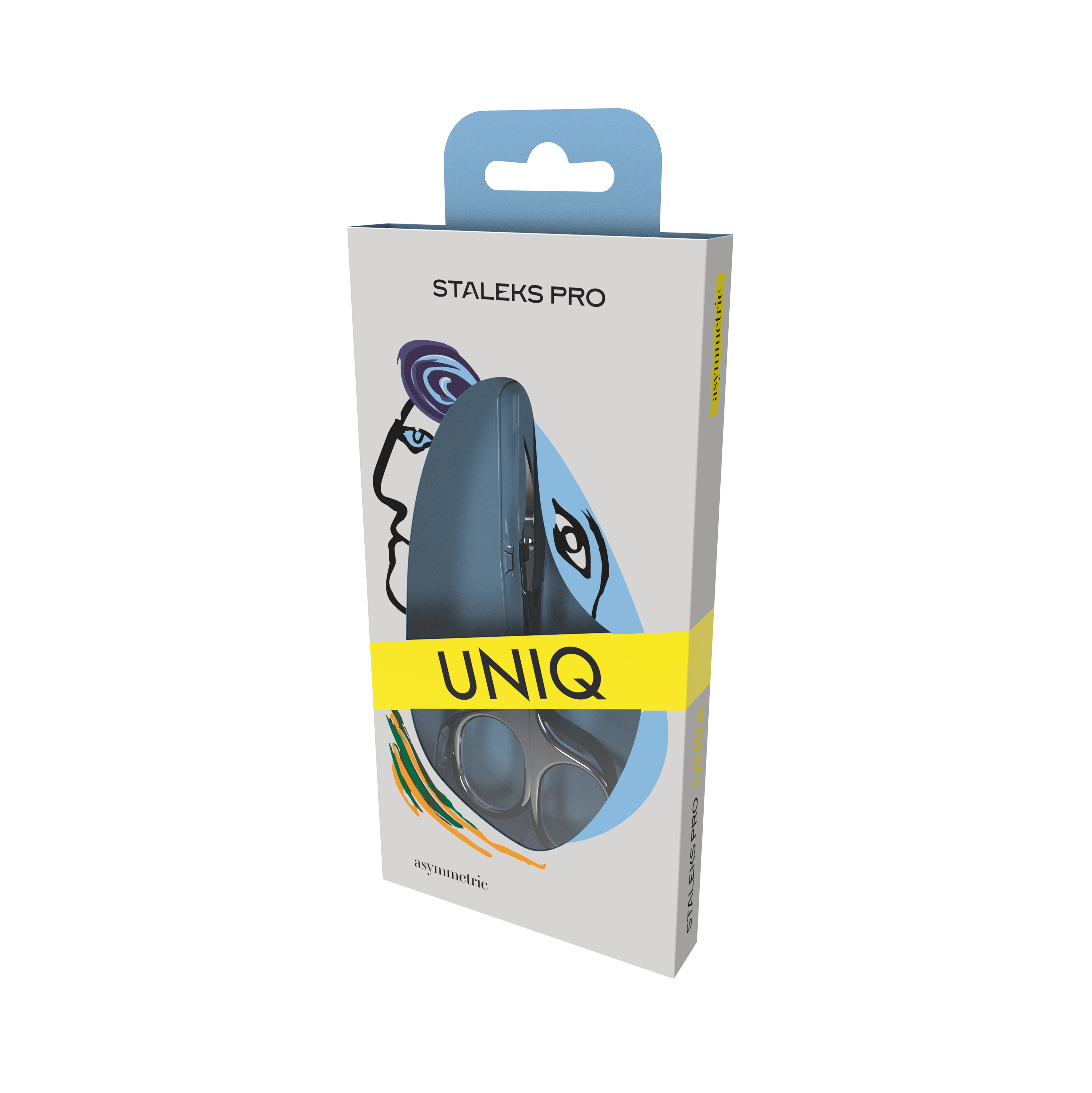 Forbici Professionali Per Cuticole "Asymmetric" UNIQ 30 TYPE 4